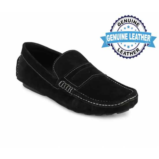 100% Real Leather Shoes Loafer for Men's & Boys