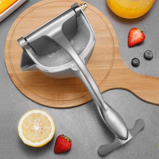 Beezy Aluminium Hand Juicer/Manual hand juicer/Fruit and Vegetable Juicer/Orange lemon fruit and citrus juicer/Cold press juicer/Juicer Mixer/Mixer grinder juicer/juicer for fruit/hand press/citrus juicer