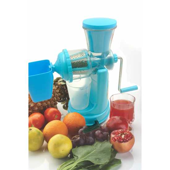 BEEZY KITCHENWARE Plastic Hand Juicer Fruit And Vegetable Mixer Juicer With Waste Collector (Orange Pack of 1) BEEZY KITCHENWARE Plastic Hand Juicer Fruit And Vegetable Mixer Juicer With Waste Collector (Orange Pack of 1)