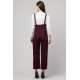 Stylish & Trendy Maroon Dungaree for Girls/Women