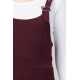 Stylish & Trendy Maroon Dungaree for Girls/Women