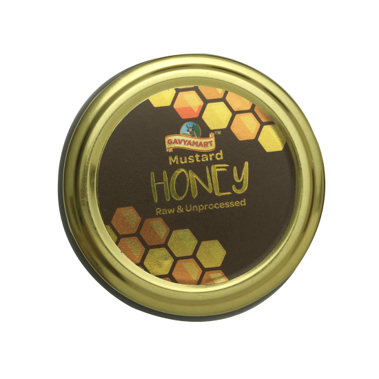 Gavyamart 100% Pure Mustard Honey with No Sugar Adulteration 500g