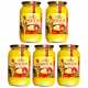 Gavyamart Ghee in Pantry, 100% Pure Kankrej A2 Cow Desi Ghee - Made Using Traditional Bilona Method Ghee 1 Litre - Glass Ghee jar Pack Non GMO - A2 Ghee Cow Organic 1000ml (Pack of 5) Gavyamart Ghee in Pantry, 100% Pure Kankrej A2 Cow Desi Ghee - Made Using Traditional Bilona Method Ghee 1 Litre - Glass Ghee jar Pack Non GMO - A2 Ghee Cow Organic 1000ml (Pack of 5)