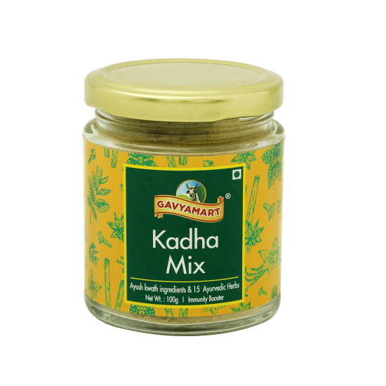 GAVYAMART Kadha Mix Ayurvedic Herbal Drink - 100g 