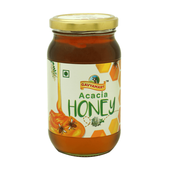 Gavyamart 100% Pure Acacia Honey Brand with No Sugar Adulteration 500gm Gavyamart 100% Pure Acacia Honey Brand with No Sugar Adulteration 500gm