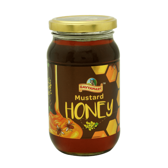 Gavyamart 100% Pure Mustard Honey with No Sugar Adulteration 500g