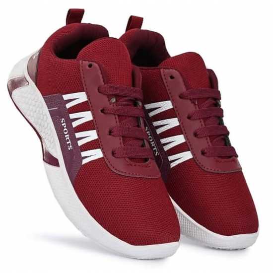 Glowlife New Stylish Light weight Maroon Sport shoes for Men's & Boys