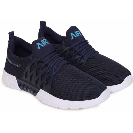 Glowlife New Stylish Light weight Navy Blue Sport shoes for Men's & Boys