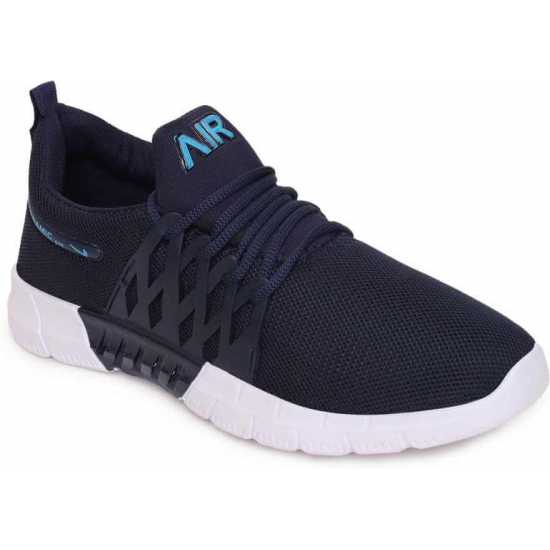 Glowlife New Stylish Light weight Navy Blue Sport shoes for Men's & Boys