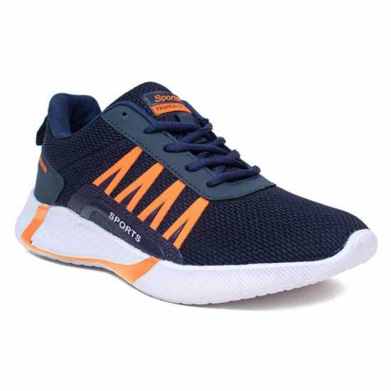 Glowlife New Stylish Light weight Navy Blue Sport shoes for Men's & Boys