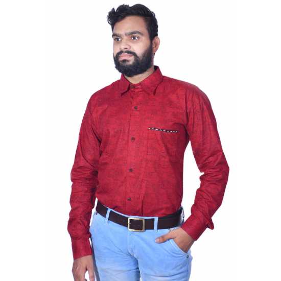 KMP Casual Wear Cotton Shirt