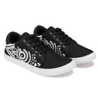 GlowLife Mesh Light Weight Black Sports Shoe for Men's & Boys GlowLife Mesh Light Weight Black Sports Shoe for Men's & Boys