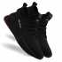 GlowLife Mesh Light Weight Black Sports Shoe for Men's & Boys