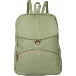 Green PU Leather Backpack for Laptop & I Pad Green PU Leather Backpack for Laptop & I Pad