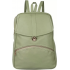 Green PU Leather Backpack for Laptop & I Pad