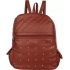 Brown PU Leather Backpack for Laptop