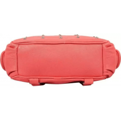 Peach PU Leather Backpack for Laptop Peach PU Leather Backpack for Laptop