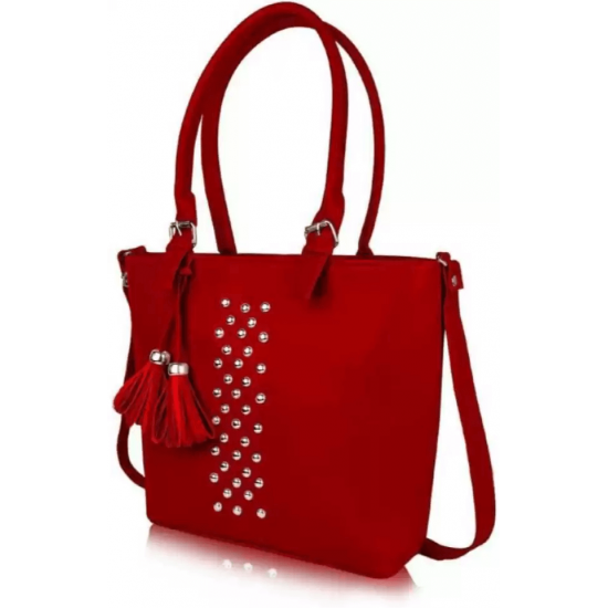 Red Messenger Bag for Girls/Women