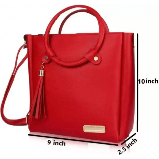 Red Women Sling Bag