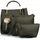 Women Green Messenger Bag (Pack of 3) Women Green Messenger Bag (Pack of 3)