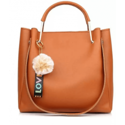 Women Tan Messenger Bag (Pack of 3) Women Tan Messenger Bag (Pack of 3)