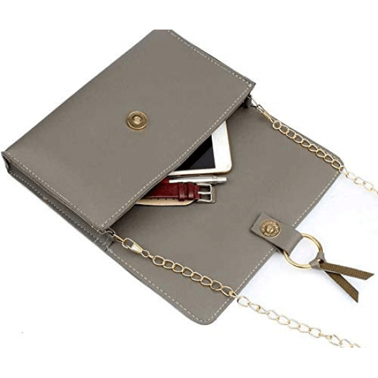 Women Grey Messenger Bag (Pack of 3) Women Grey Messenger Bag (Pack of 3)