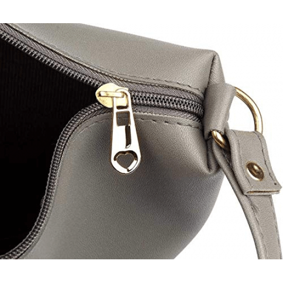Women Grey Messenger Bag (Pack of 3) Women Grey Messenger Bag (Pack of 3)