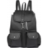 Small 10L Latest Trendy Party Wear Backpack with Adjustable Strap for Girls & Women (Black)
