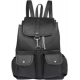 Small 10L Latest Trendy Party Wear Backpack with Adjustable Strap for Girls & Women (Black)