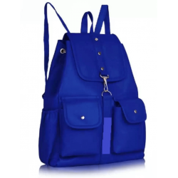 Small 10L Latest Trendy Party Wear Backpack with Adjustable Strap for Girls & Women (Blue)