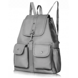 Small 10L Latest Trendy Party Wear Backpack with Adjustable Strap for Girls & Women (Grey) Small 10L Latest Trendy Party Wear Backpack with Adjustable Strap for Girls & Women (Grey)