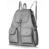 Small 10L Latest Trendy Party Wear Backpack with Adjustable Strap for Girls & Women (Grey)