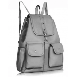 Small 10L Latest Trendy Party Wear Backpack with Adjustable Strap for Girls & Women (Grey) Small 10L Latest Trendy Party Wear Backpack with Adjustable Strap for Girls & Women (Grey)