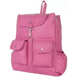 Small 10L Latest Trendy Party Wear Backpack with Adjustable Strap for Girls & Women (Pink)