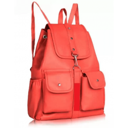 Small 10L Latest Trendy Party Wear Backpack with Adjustable Strap for Girls & Women (Red)