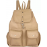 Small 10L Latest Trendy Party Wear Backpack with Adjustable Strap for Girls & Women (Tan)