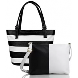 onland BLACK & WHITE Shoulder Bag  (Black, 5L)