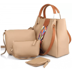 Women Beige Hand-held Bag Women Beige Hand-held Bag