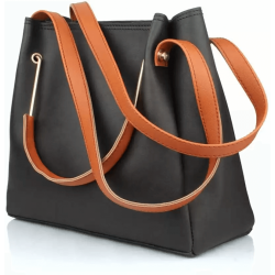 Women Black Hand-held Bag Women Black Hand-held Bag