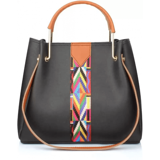 Women Black Hand-held Bag Women Black Hand-held Bag