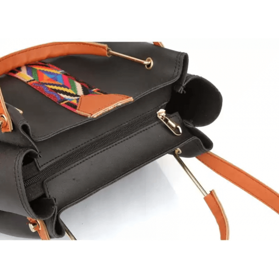 Women Black Hand-held Bag Women Black Hand-held Bag