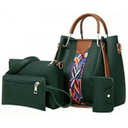 Women Green Hand-held Bag Women Green Hand-held Bag