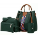 Women Green Hand-held Bag Women Green Hand-held Bag