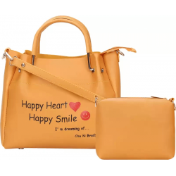 Tan Women PU Sling Bag Tan Women PU Sling Bag