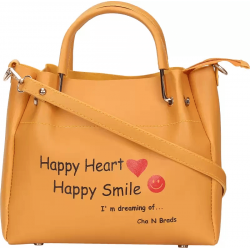 Tan Women PU Sling Bag Tan Women PU Sling Bag