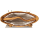 ONLAND Top Handle Hand Bag Combo Shoulder Bag (Brown & Golden, 5L) ONLAND Top Handle Hand Bag Combo Shoulder Bag (Brown & Golden, 5L)