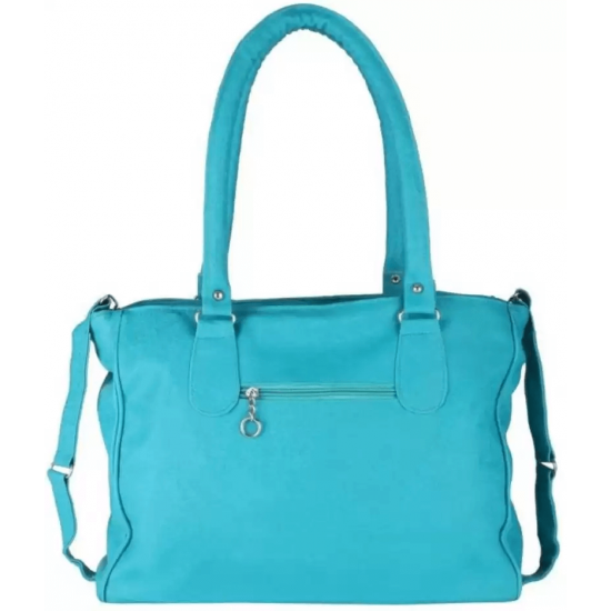 Women Blue Hand-held Bag