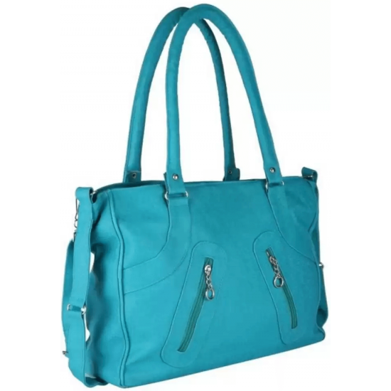 Women Blue Hand-held Bag