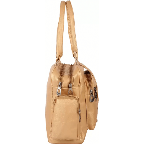 Women Beige Shoulder Bag