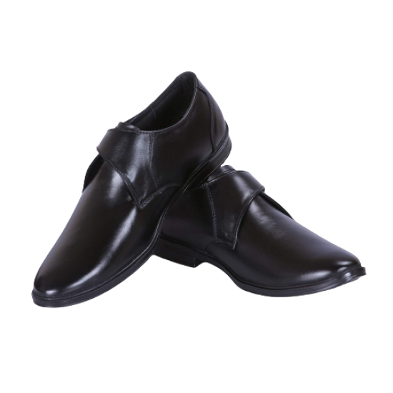 BOGGYCO Monk Strap Genuine Leather Black Formal Shoes BOGGYCO Monk Strap Genuine Leather Black Formal Shoes